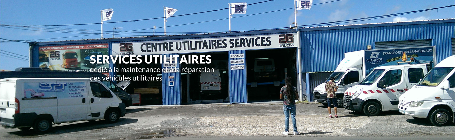 2G Trucks centre de services pour véhicules utilitaires à Jarry - Guadeloupe